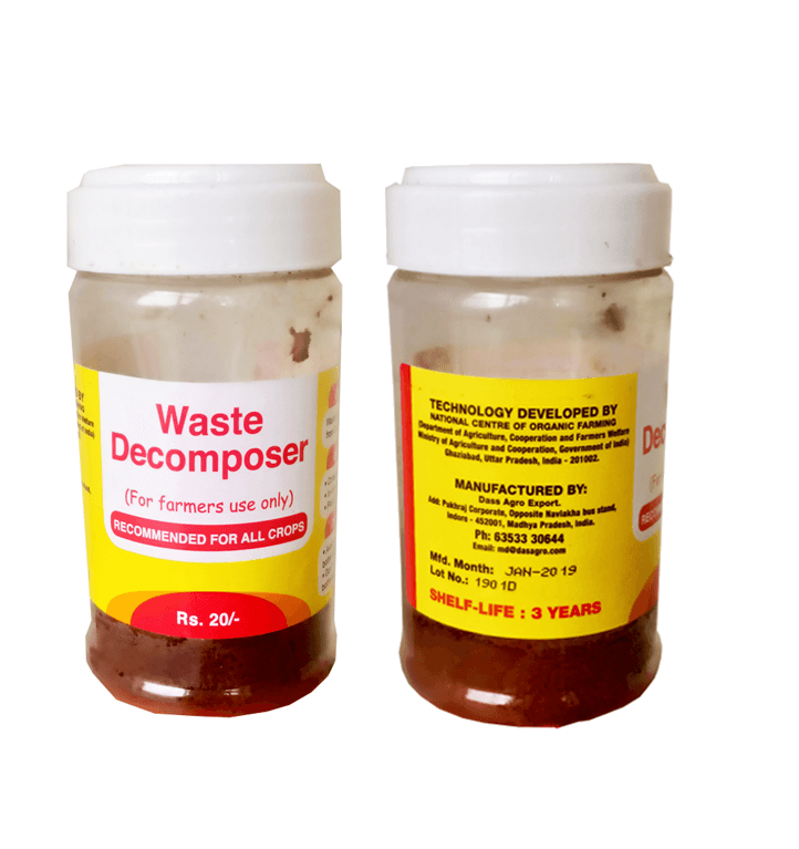 Waste Decomposer, Govt Of India (Set of 5 Bottles and Include Shipping)